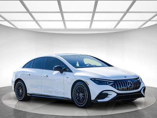 MANUFAKTUR Moonlight White Metallic 2023 Mercedes-Benz AMG EQE Base