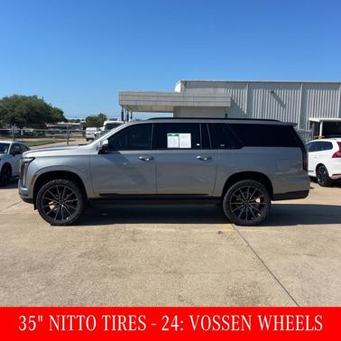 Silver Metallic 2025 Cadillac Escalade ESV Sport