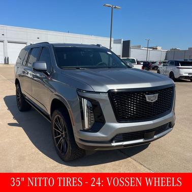 Silver Metallic 2025 Cadillac Escalade ESV Sport