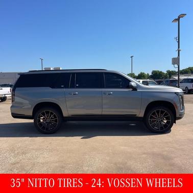 Silver Metallic 2025 Cadillac Escalade ESV Sport