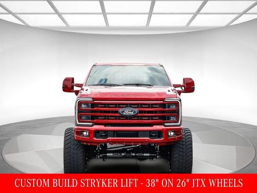 Rapid Red Metallic Tinted Clearcoat 2024 Ford F-250 Platinum