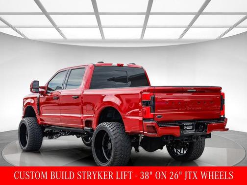 Rapid Red Metallic Tinted Clearcoat 2024 Ford F-250 Platinum