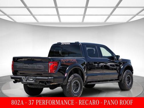 Agate Black Metallic 2025 Ford F-150 Raptor