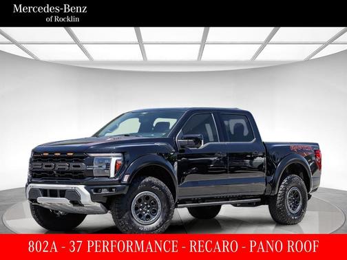 Agate Black Metallic 2025 Ford F-150 Raptor