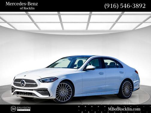 White 2026 Mercedes-Benz C-Class C 300