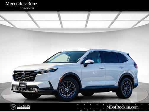 Platinum White Pearl 2026 Honda CR-V EX-L