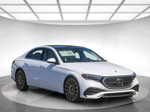 White 2026 Mercedes-Benz E-Class E 450 4MATIC