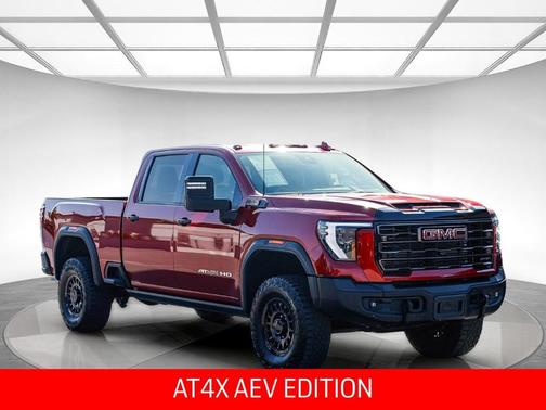 Volcanic Red 2024 GMC Sierra 2500 AT4X