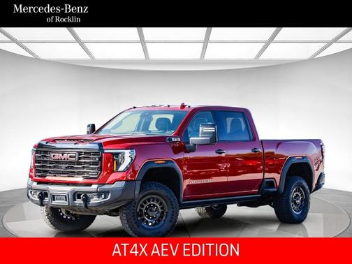 Volcanic Red 2024 GMC Sierra 2500 AT4X