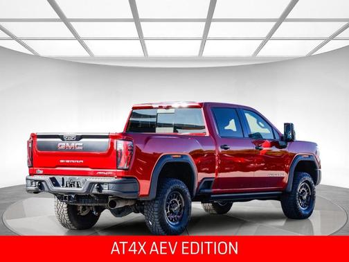 Volcanic Red 2024 GMC Sierra 2500 AT4X