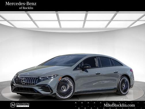 Gray 2024 Mercedes-Benz AMG EQS Base