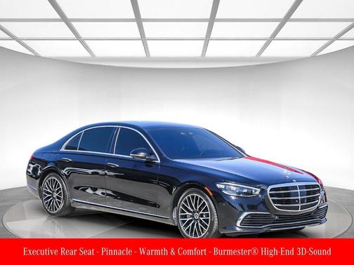 Black 2022 Mercedes-Benz S-Class S 580 4MATIC