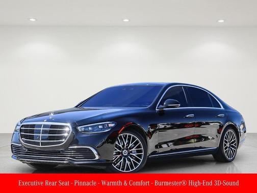 Black 2022 Mercedes-Benz S-Class S 580 4MATIC