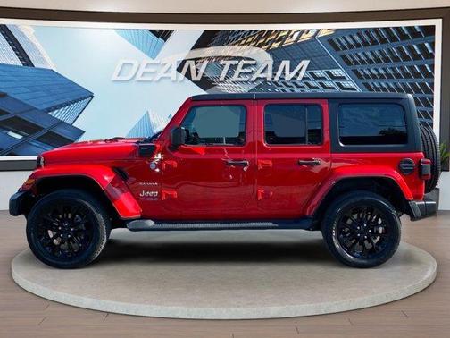 Firecracker Red Clearcoat 2021 Jeep Wrangler Unlimited 4xe Sahara
