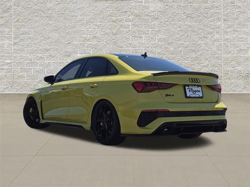 Python Yellow Metallic 2024 Audi RS 3 TFSI quattro S tronic