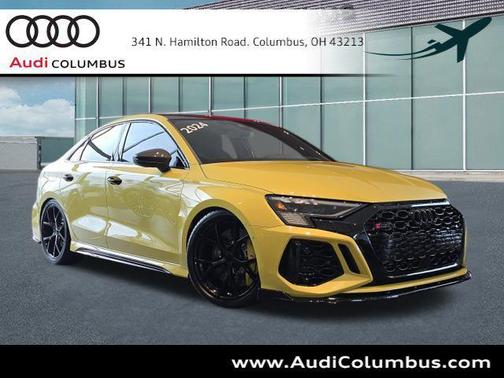 Python Yellow Metallic 2024 Audi RS 3 TFSI quattro S tronic