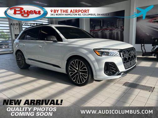 Glacier White Metallic 2025 Audi SQ7 4.0T Prestige