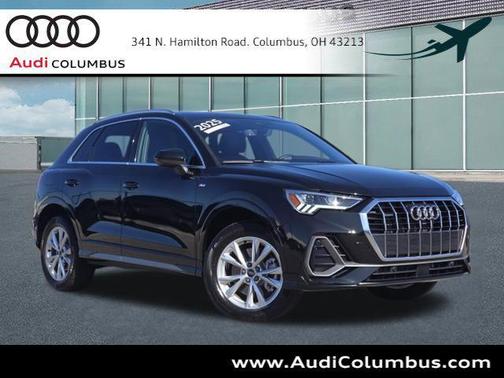 Black Metallic 2025 Audi Q3 Premium 45 TFSI S line quattro Tiptronic