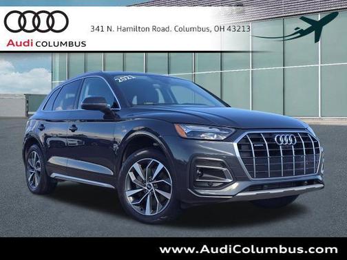 Gray Metallic 2021 Audi Q5 45 Premium Plus