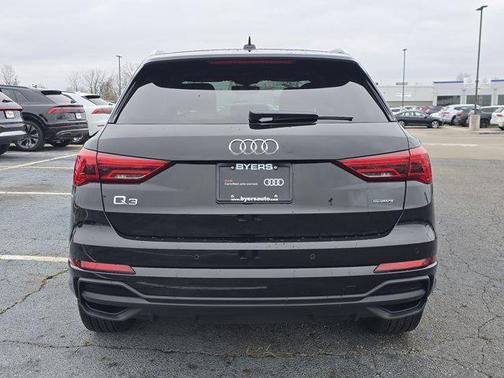 Black Metallic 2025 Audi Q3 Premium 45 TFSI S line quattro Tiptronic
