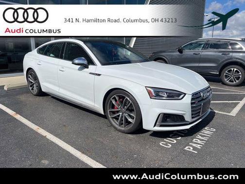 Glacier White 2018 Audi S5 3.0T Prestige