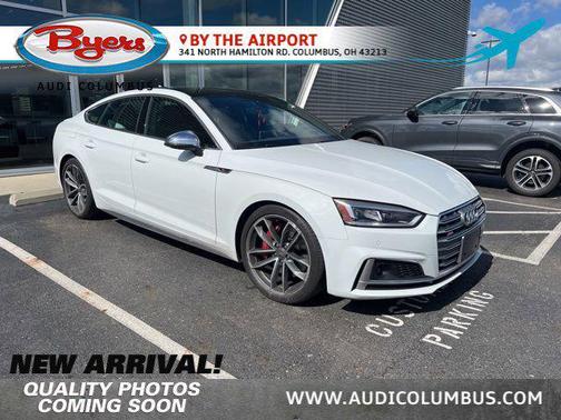 Glacier White 2018 Audi S5 3.0T Prestige