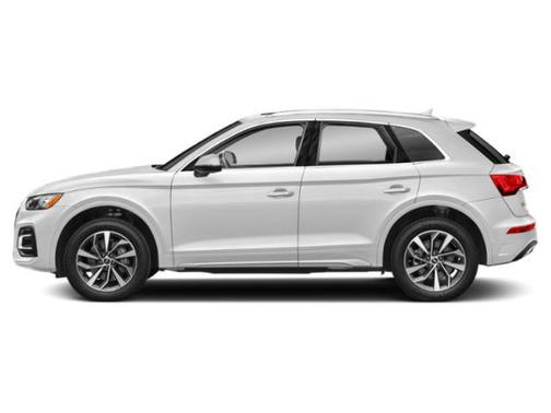 Glacier White Metallic 2021 Audi Q5 45 Premium Plus