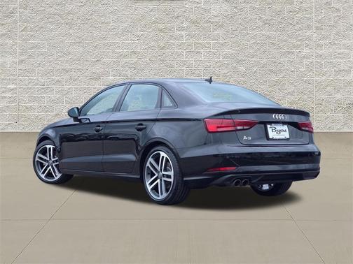 Brilliant Black 2019 Audi A3 Premium