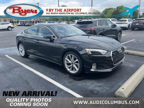 Brilliant Black 2023 Audi A5 Sportback Premium