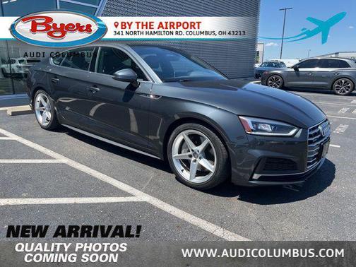 Manhattan Gray Metallic 2018 Audi A5 2.0T Premium Plus