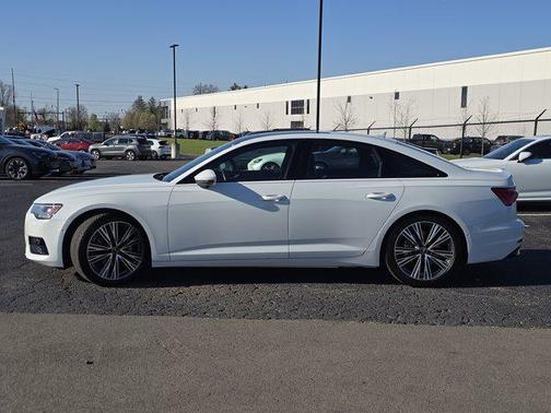 Glacier White Metallic 2023 Audi A6 45 Premium Plus