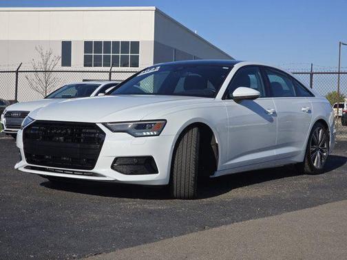 Glacier White Metallic 2023 Audi A6 45 Premium Plus