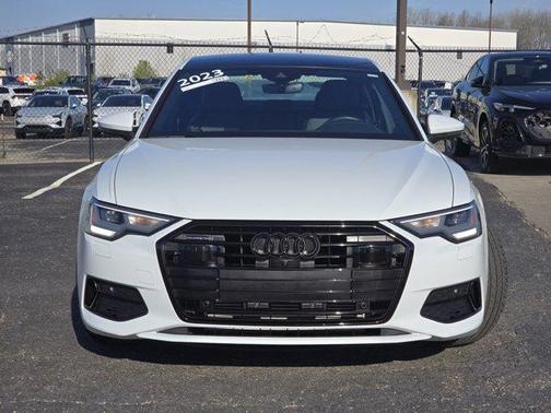 Glacier White Metallic 2023 Audi A6 45 Premium Plus