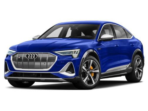 Glacier White Metallic 2023 Audi e-tron S Sportback Premium Plus quattro
