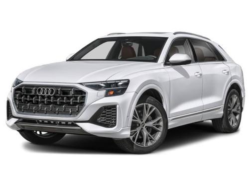 Glacier White Metallic 2027 Audi Q8 55 Premium Plus