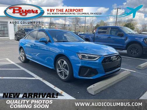 Turbo Blue 2021 Audi A4 45 S line Premium Plus