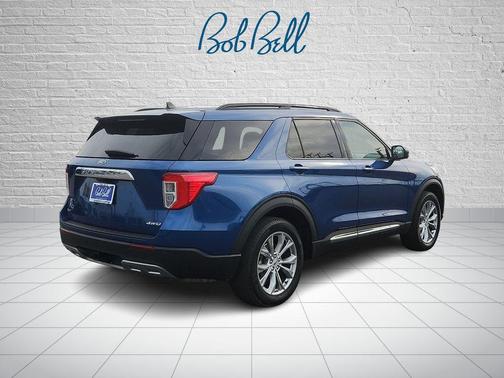 Atlas Blue Metallic 2023 Ford Explorer XLT