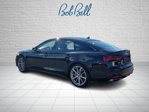 Brilliant Black 2025 Audi A5 Sportback 45 S Line Premium