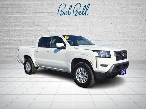 Glacier White 2023 Nissan Frontier SV