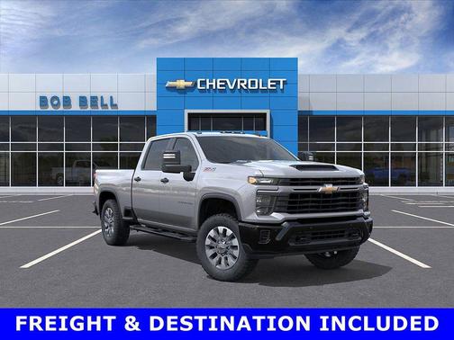 Sterling Gray Metallic 2026 Chevrolet Silverado 2500 Custom