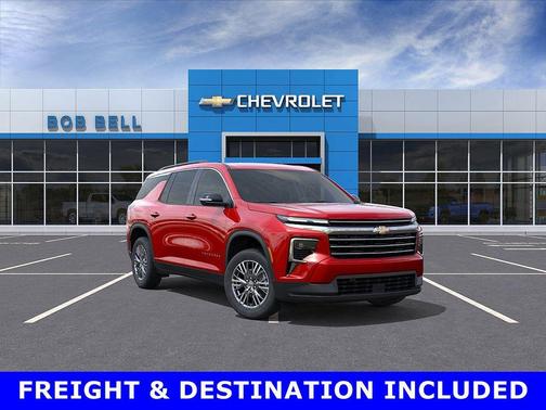 Radiant Red Tintcoat 2026 Chevrolet Traverse LT
