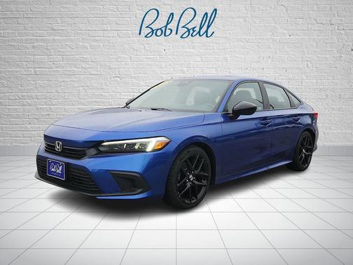 Aegean Blue Metallic 2023 Honda Civic Sport