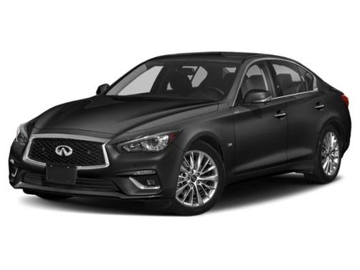 Black Obsidian 2018 INFINITI Q50 3.0t LUXE