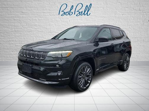 Diamond Black Crystal Pearlcoat 2022 Jeep Compass High Altitude