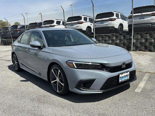 Sonic Gray Pearl 2024 Honda Civic Touring