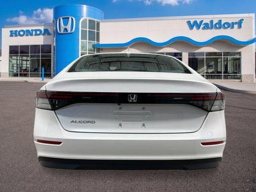 Platinum White Pearl 2026 Honda Accord LX 1.5T
