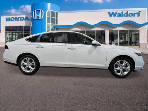 Platinum White Pearl 2026 Honda Accord LX 1.5T