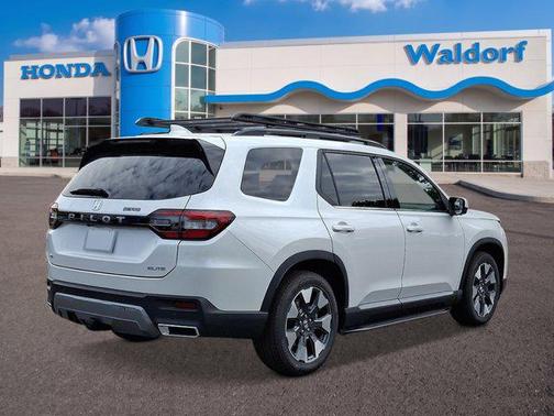 Platinum White Pearl 2026 Honda Pilot Elite