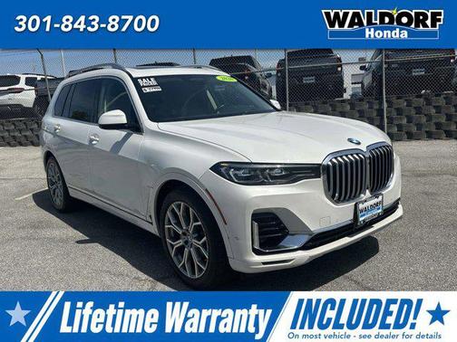 Mineral White Metallic 2020 BMW X7 xDrive40i