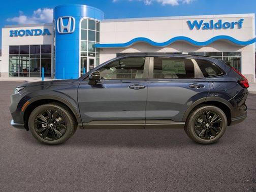 Canyon River Blue Metallic 2026 Honda CR-V Hybrid Sport Touring AWD